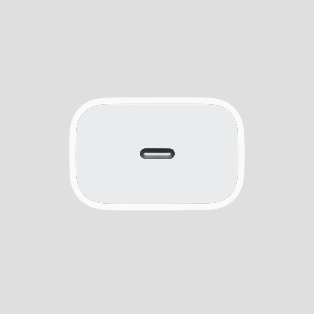Cargador Apple Original 20W USB-C S/Cable Blanco
