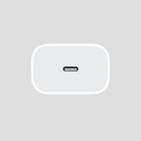 Cargador Apple Original 20W USB-C S/Cable Blanco