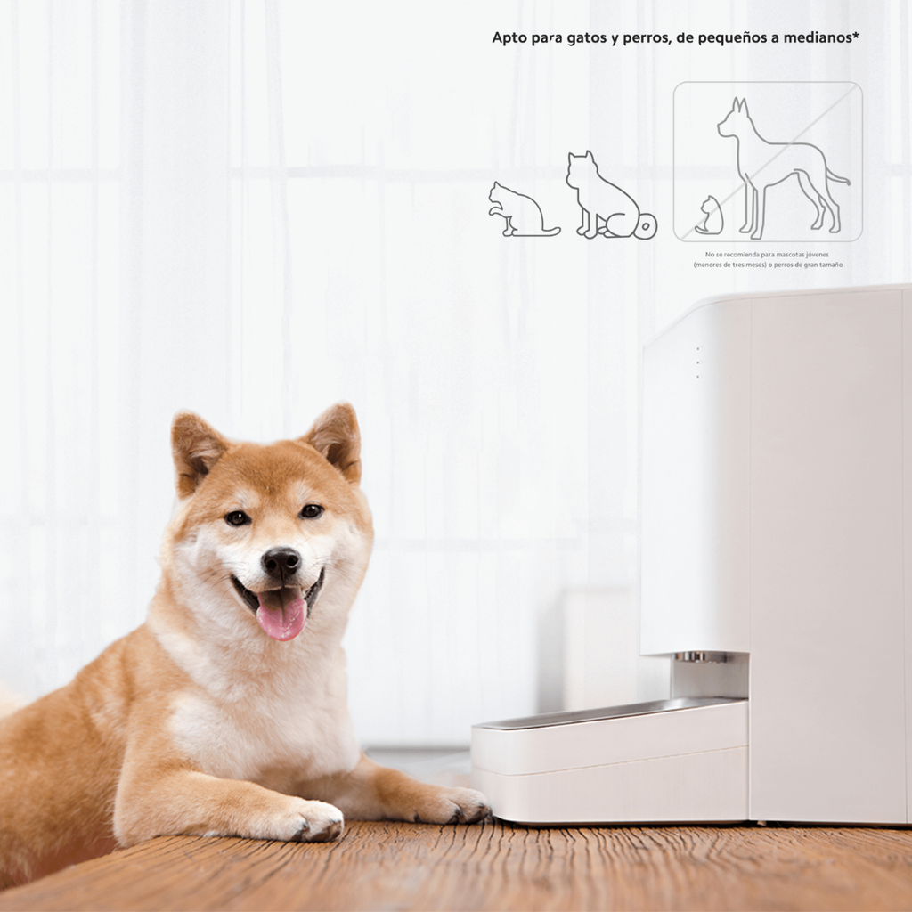 Dispensador Xiaomi Alimentador para mascotas Inteligente