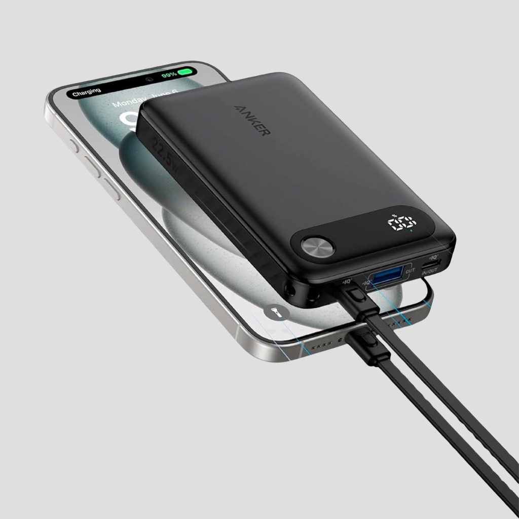 Bateria Externa Anker 20,000 mAh Negro