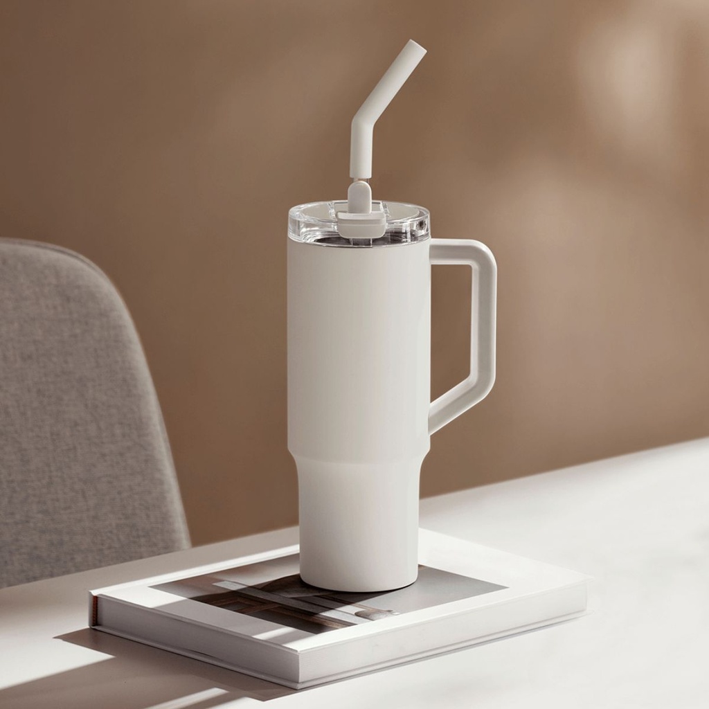 Taza Xiaomi Con Pajita