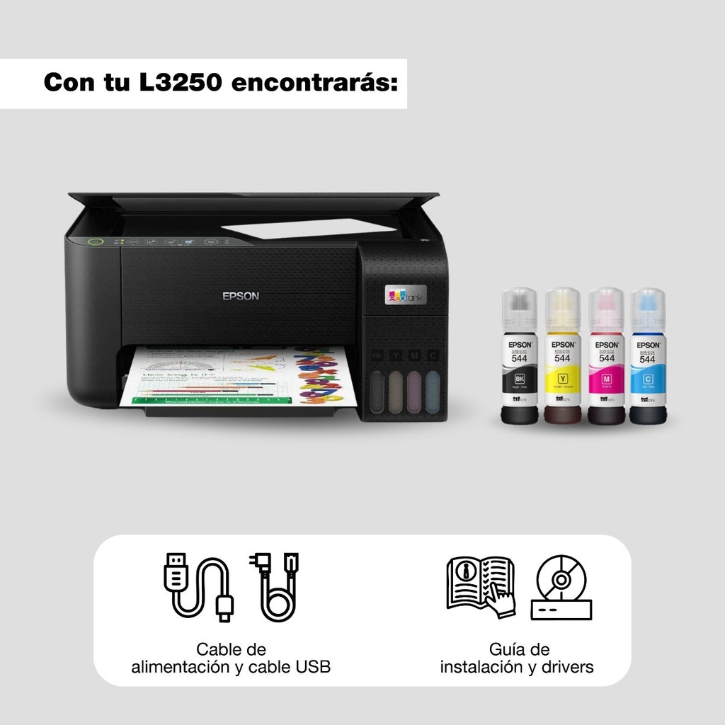 Multifuncional Epson EcoTank L3250 USB-WIFI