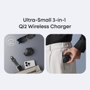 Base de carga Anker MagGo Wireless 3 en 1 Plegable