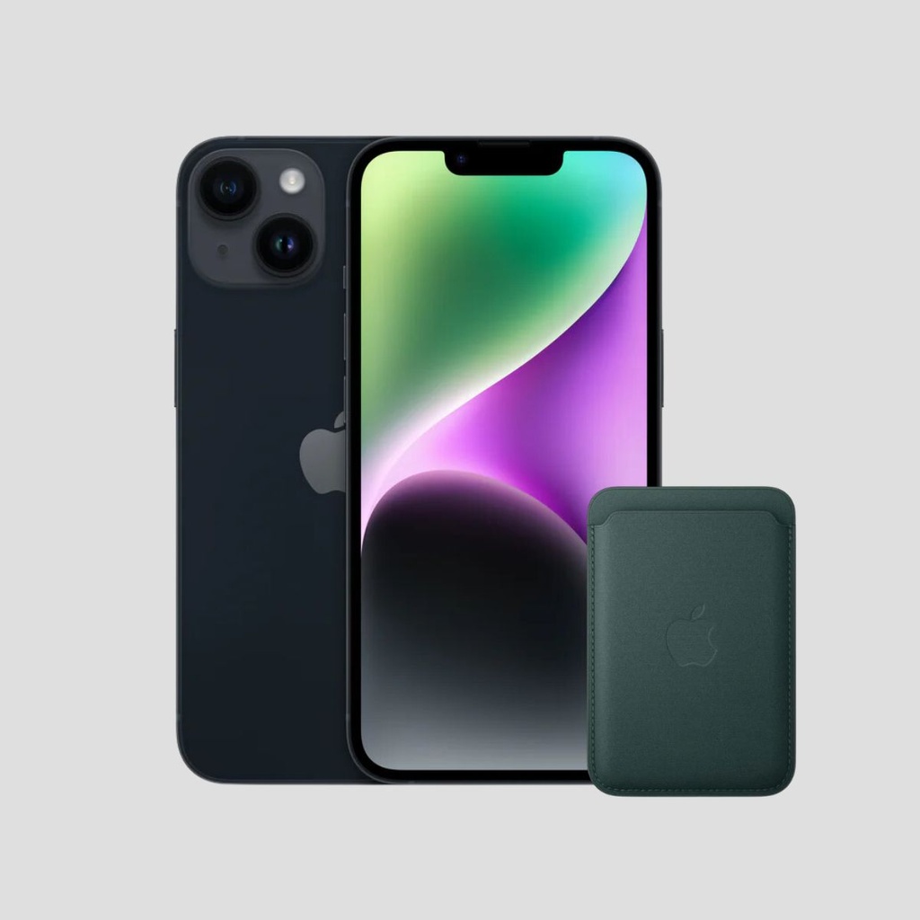 Combo Apple iPhone 14 128GB + Billetera Apple