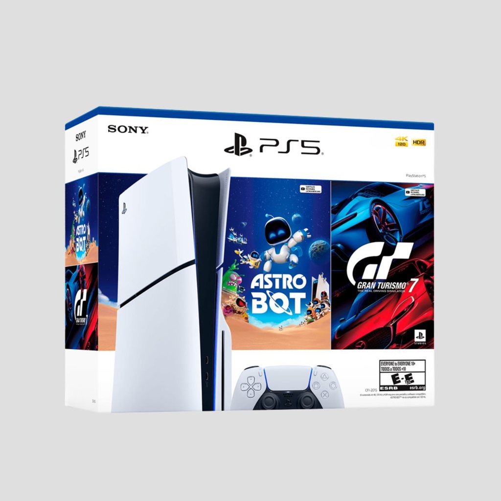 Consola Sony PlayStation 5 Slim  Disc Jap Astro Bot y Gran Turismo