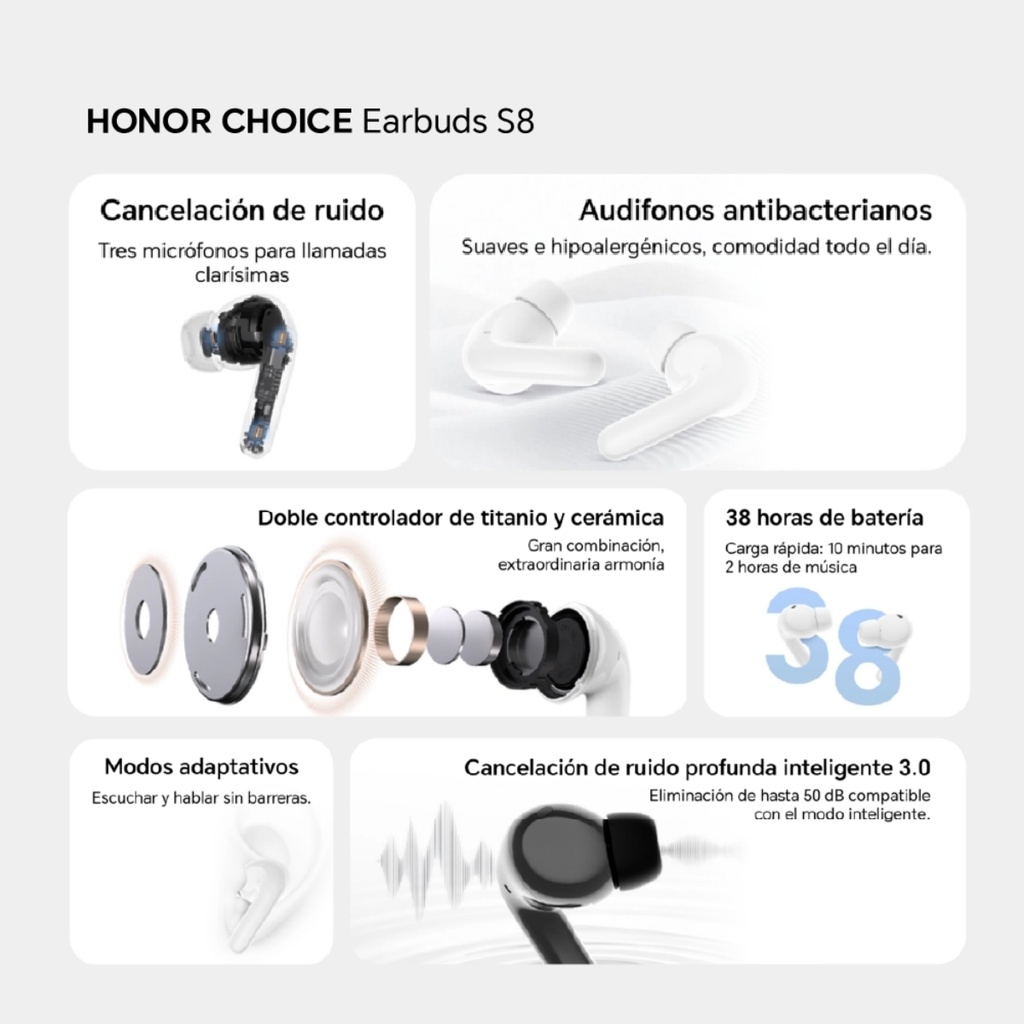 Earbuds Honor S8