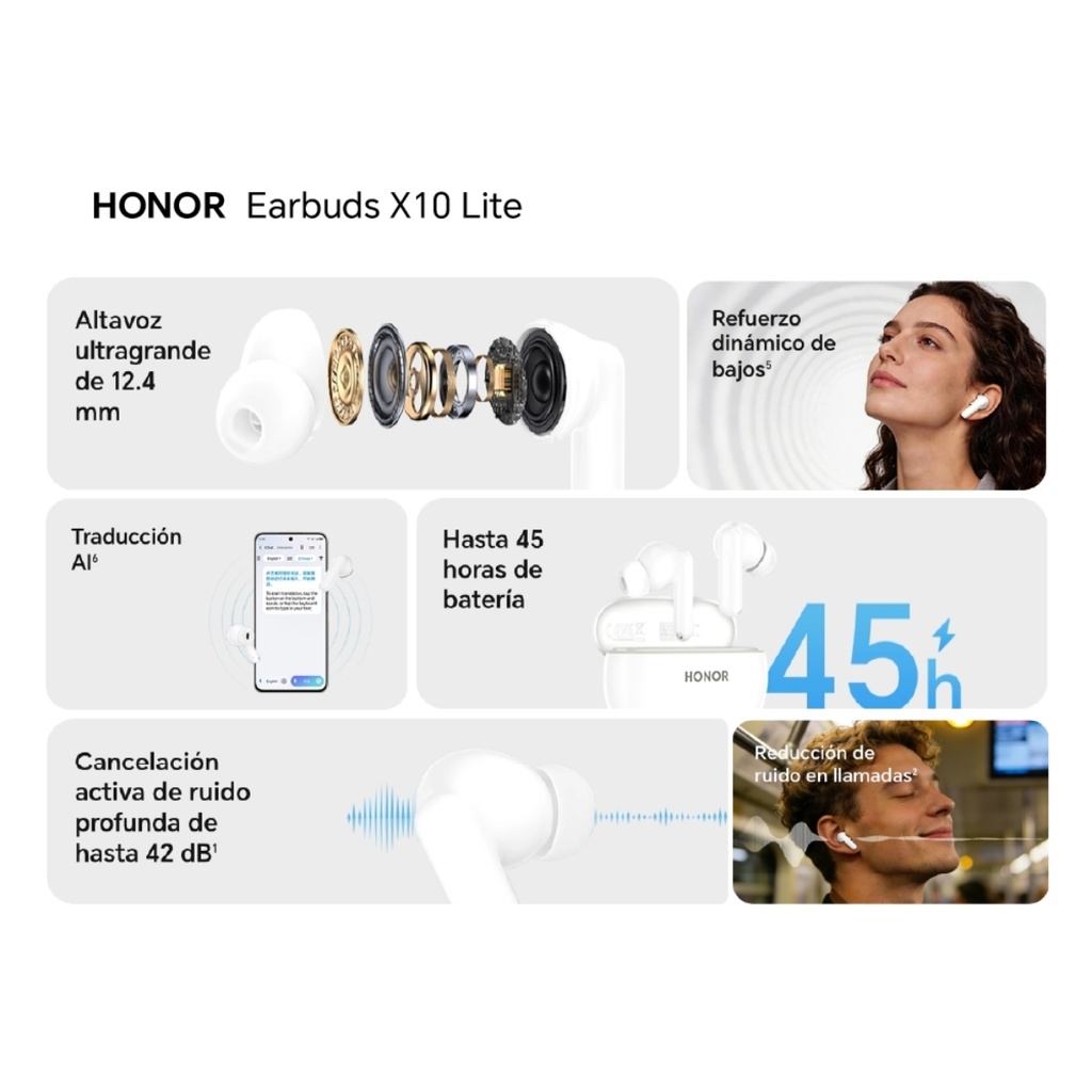 Earbuds Honor X10 lite