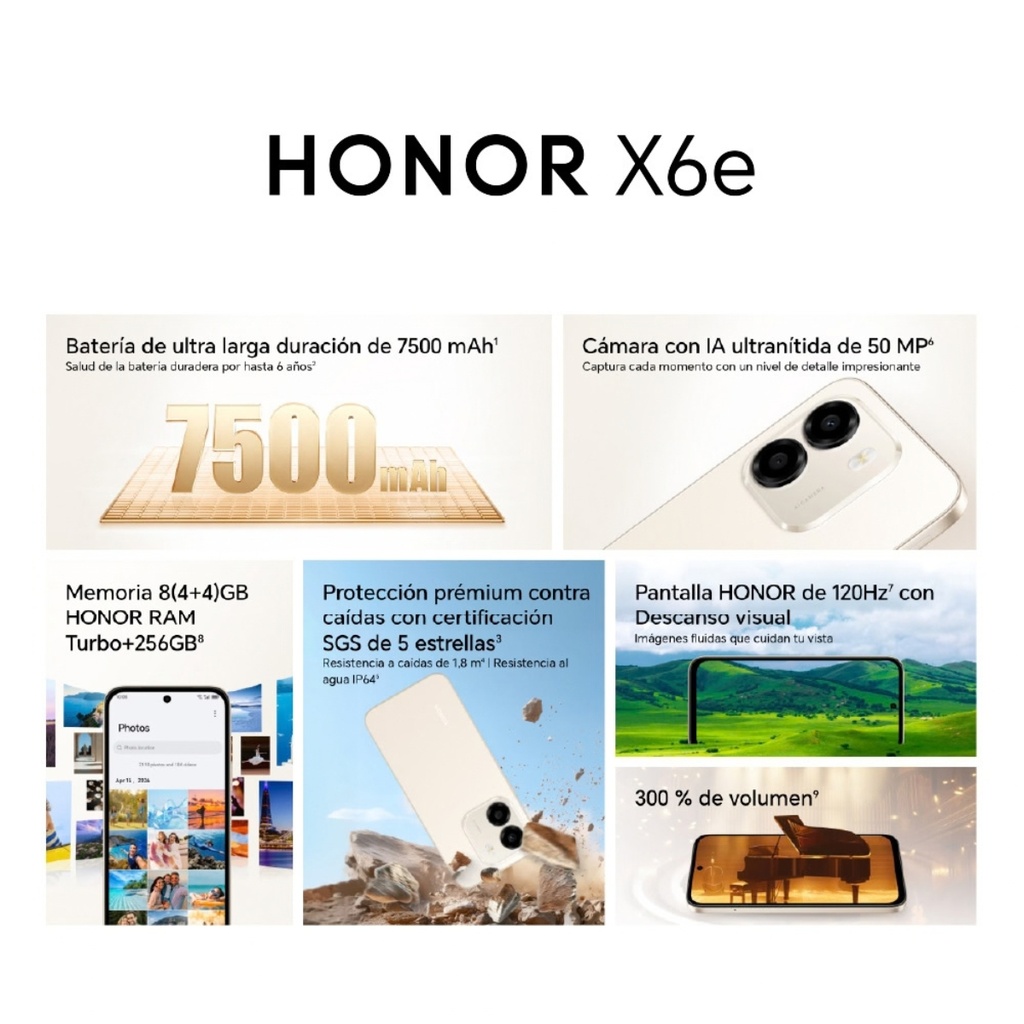 Celular Honor X6e liberado