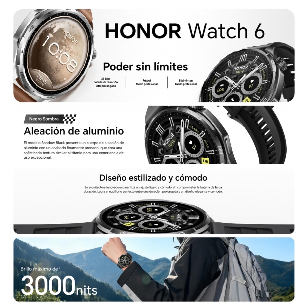 Reloj Honor 6