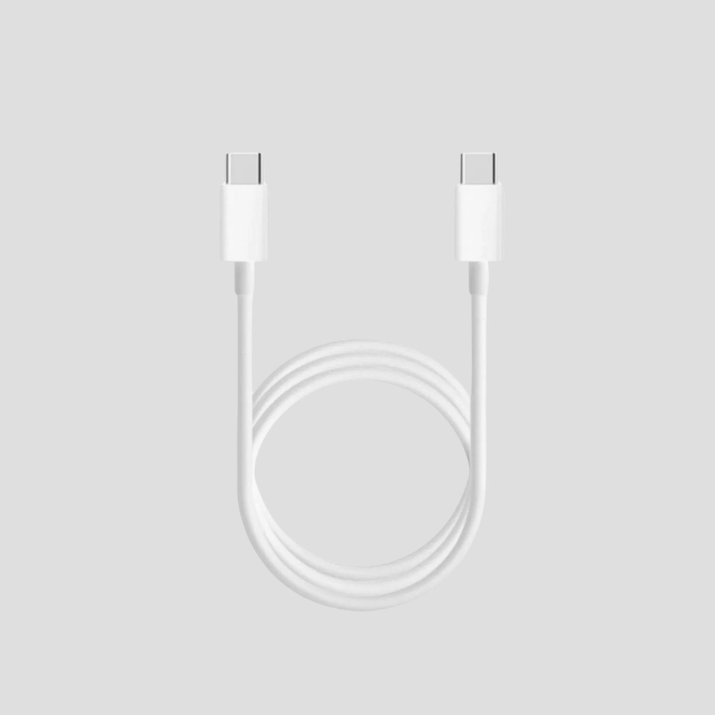 Cable Xiaomi USB Tipo C a Tipo C Bulk Blanco