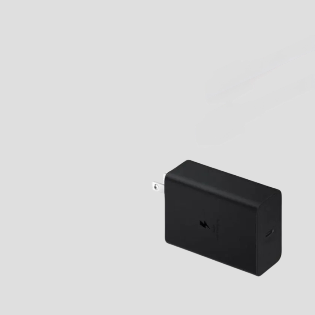 Cargador Samsung 65W Tipo C a C y USB-A Negro S/Cable