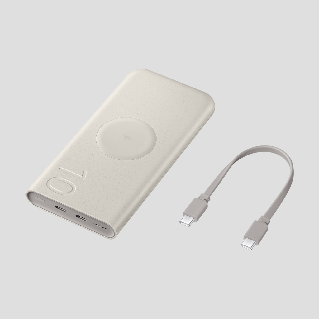 Batería Samsung Inalámbrica de 10,000 mAh Beige