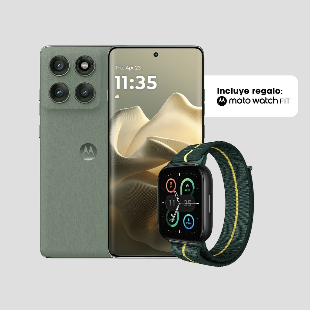 Combo Motorola Edge 60 Pro + Reloj Fit