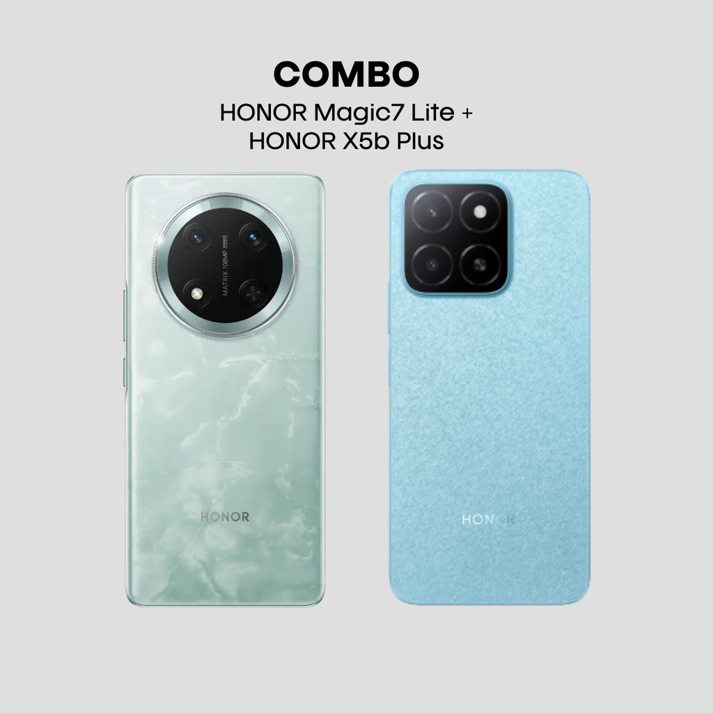 Combo Honor Magic7 Lite Tigo + Honor X5b Plus