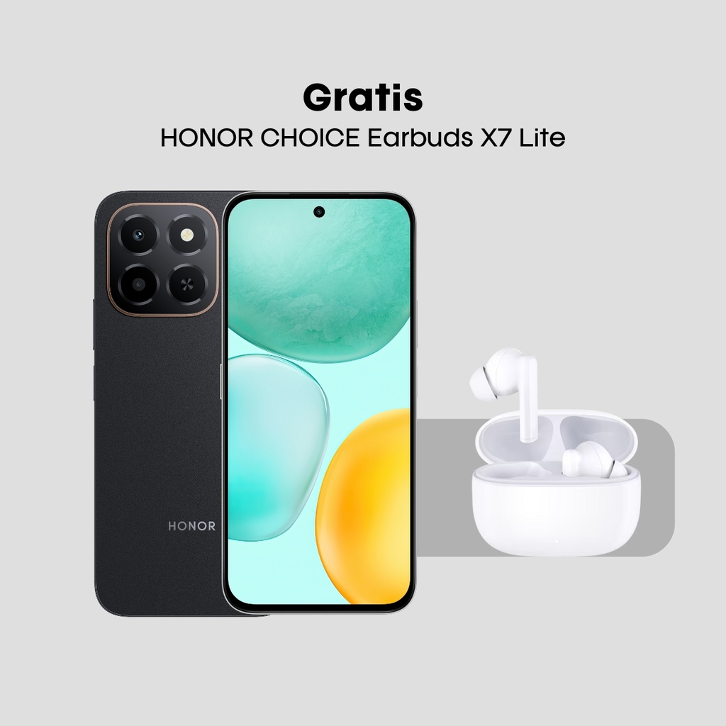 Combo Honor X6c + Earbuds Choice X7 Lite