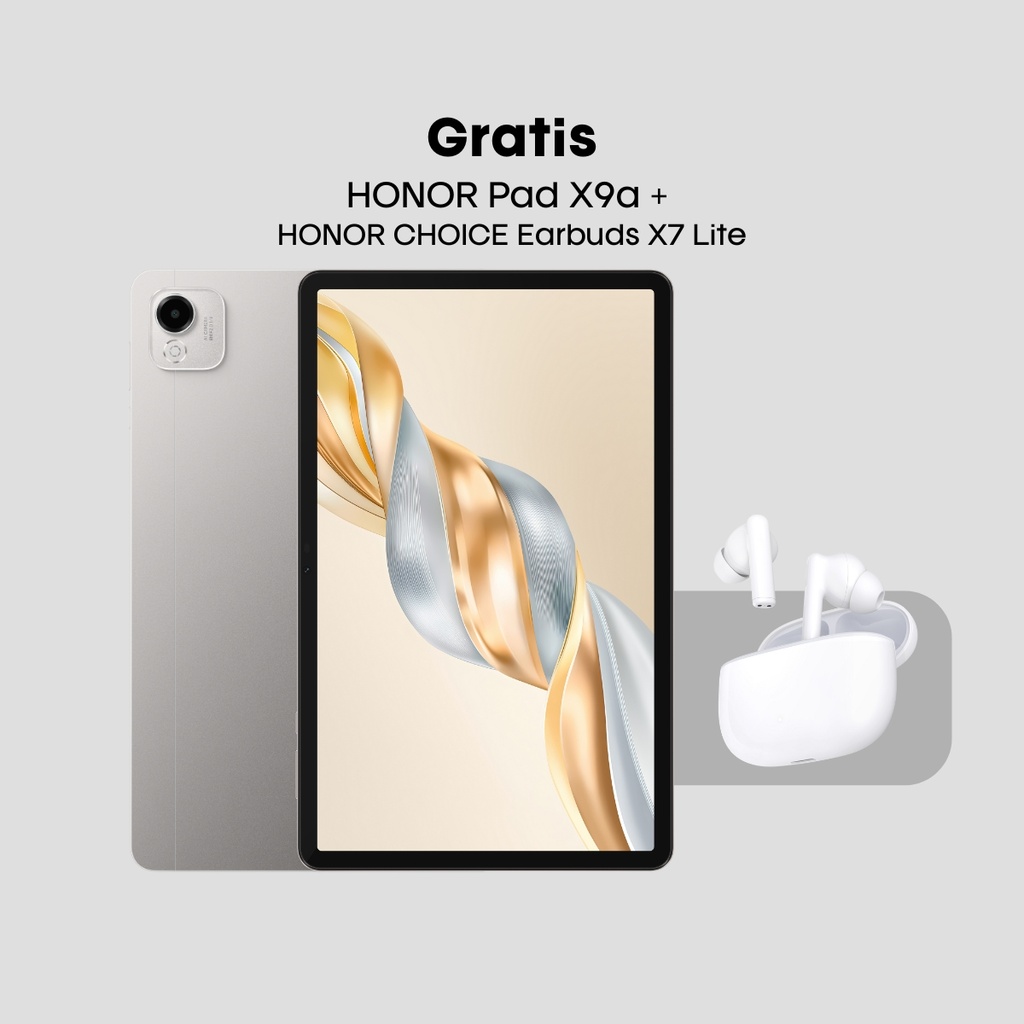Combo Honor Tablet X9a + Earbuds Honor Choice X7