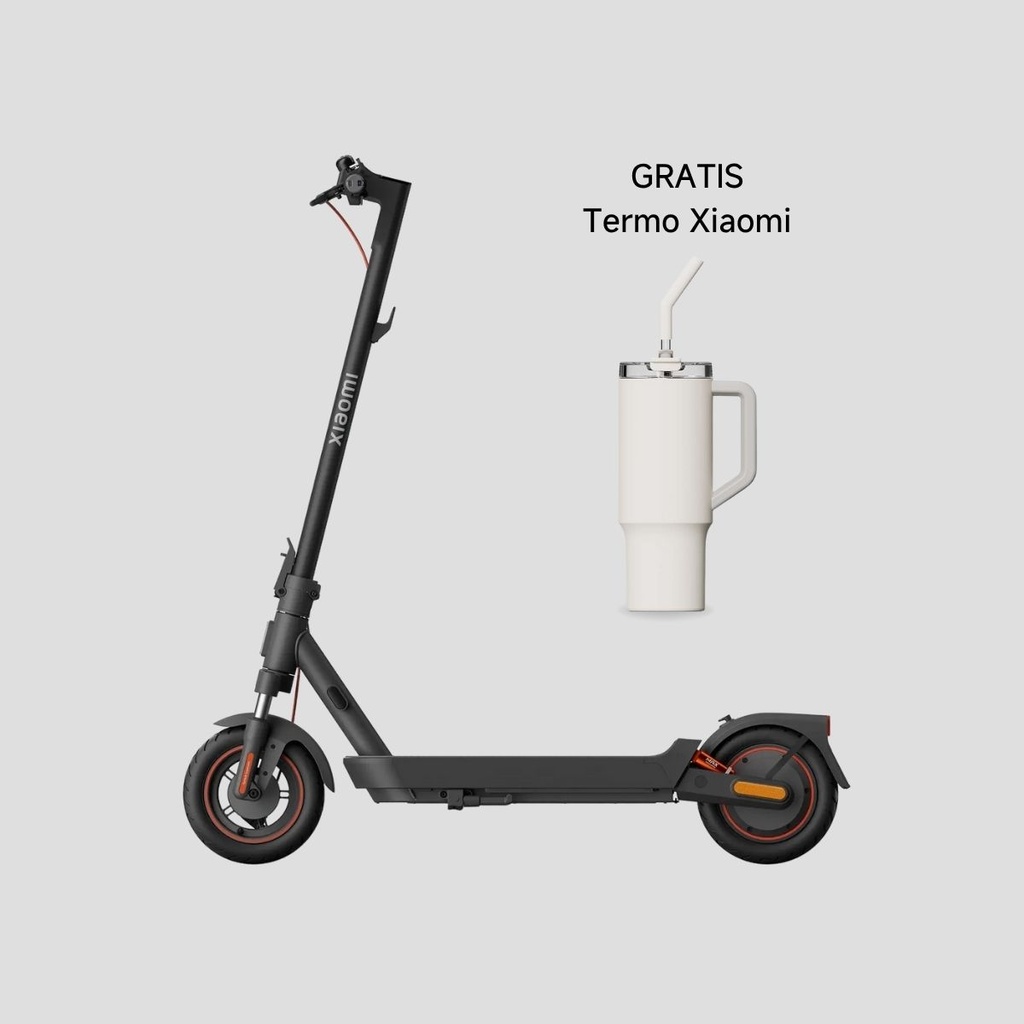 Combo Patinete Xiaomi 5 Max + Taza Xiaomi C/Pajita