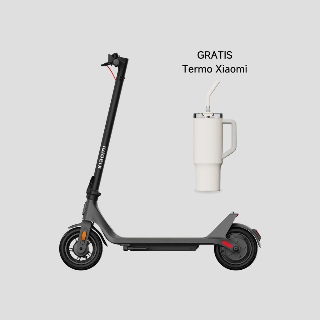 Combo Patinete Xiaomi 4 Lite 2da. Gen + Taza Xiaomi C/Pajita