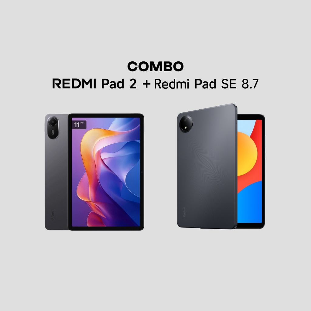 Combo Xiaomi Pad 2 128GB + Pad SE 8.7"