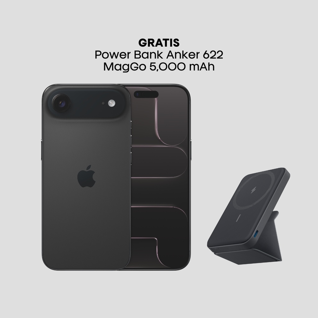 Combo iPhone 17 Air 256GB + Bateria Anker 622 MagGo 5,000