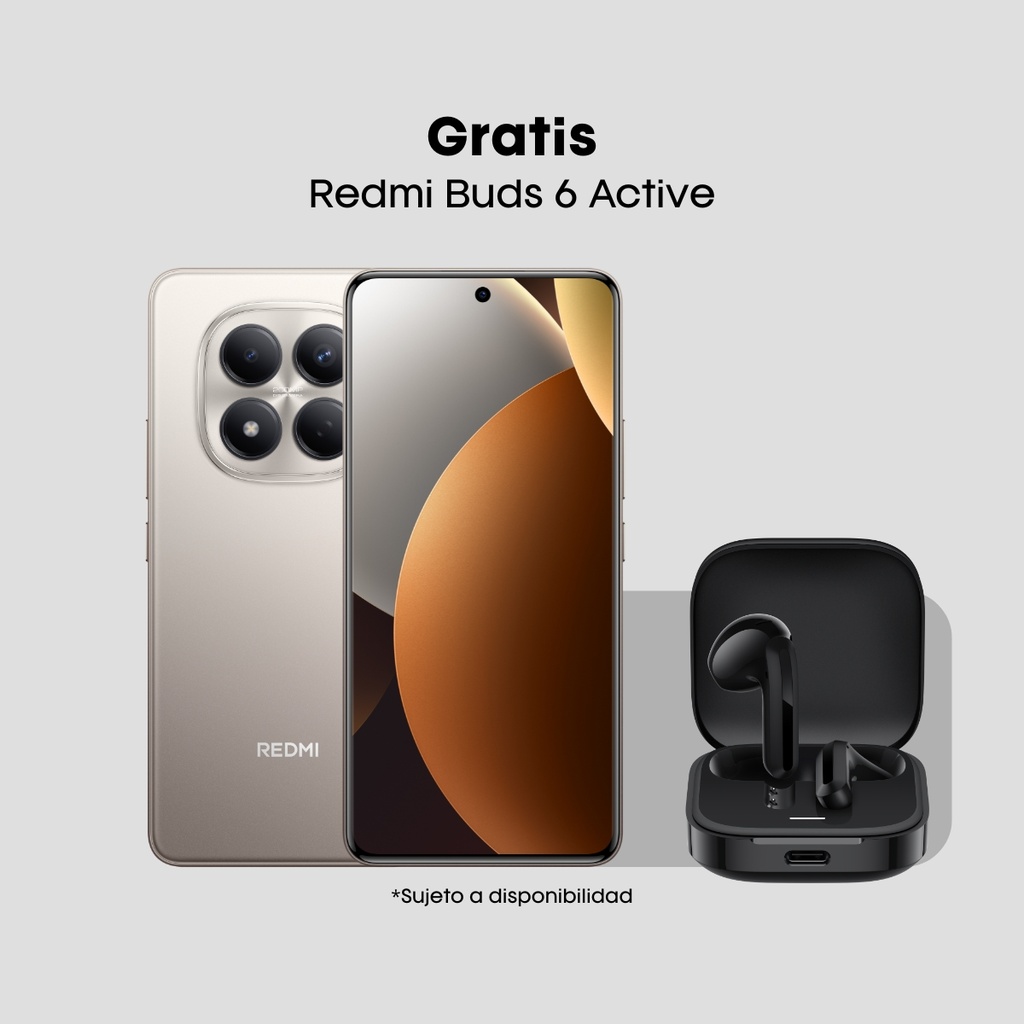 Combo Xiaomi Redmi Note 15 Pro 4G 256GB + Xiaomi Buds Redmi 6 Active