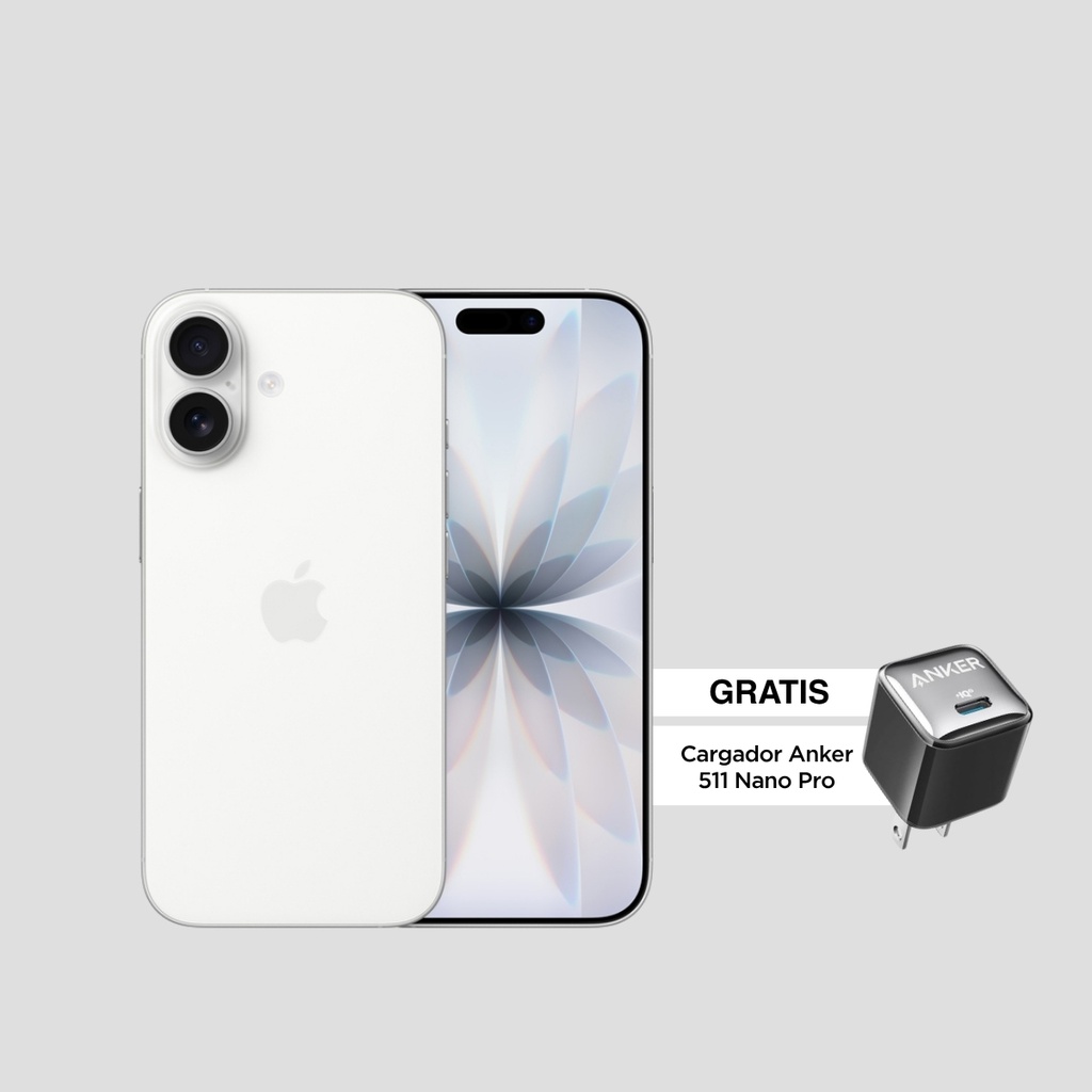 Combo iPhone 17 512GB + Cargador Anker 511 Nano Pro (Negro)