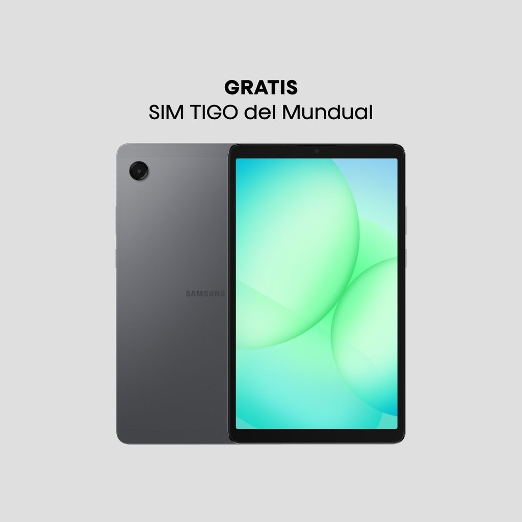 Combo Samsung Tablet A11 LTE + SIM Tigo del Mundial