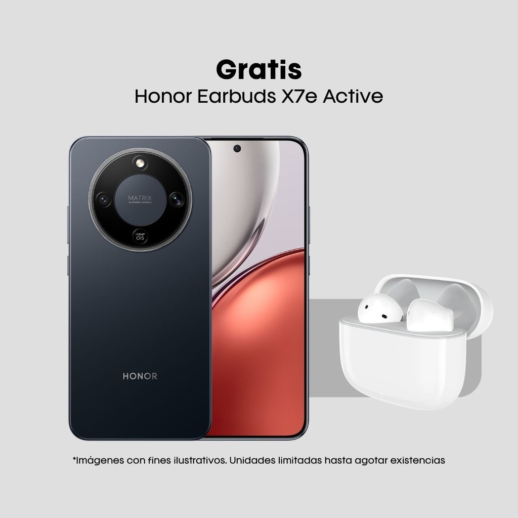 Combo Honor Magic8 Lite 256GB + Honor Earbuds X7e Active
