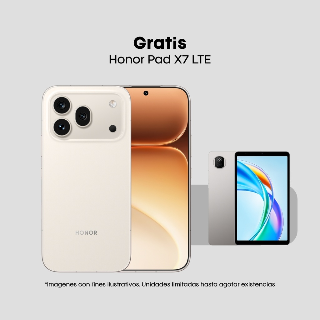 Combo Honor 600 Pro 512GB + Tablet Honor Pad X7 LTE
