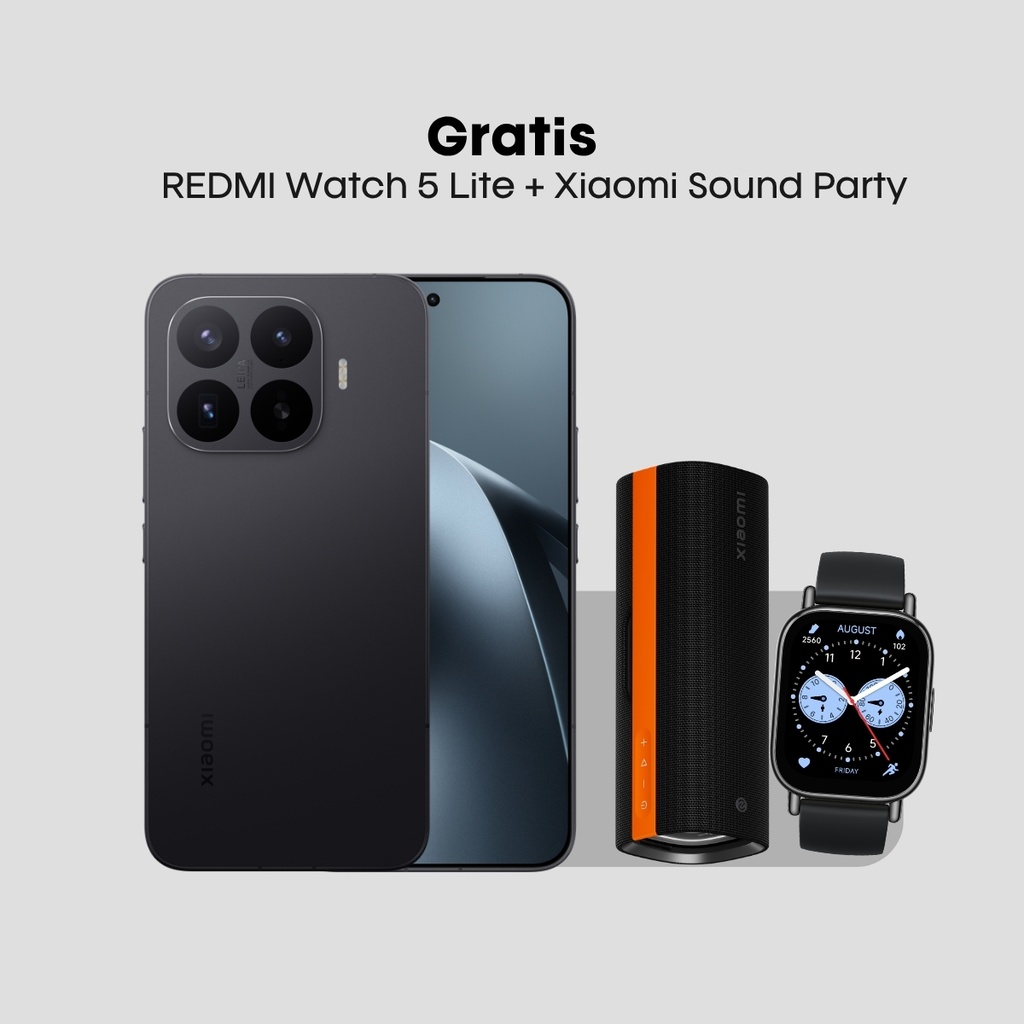 Combo Xiaomi 17T Pro 512GB + Reloj Redmi Lite 5 + Bocina Xiaomi Sound Party 50W