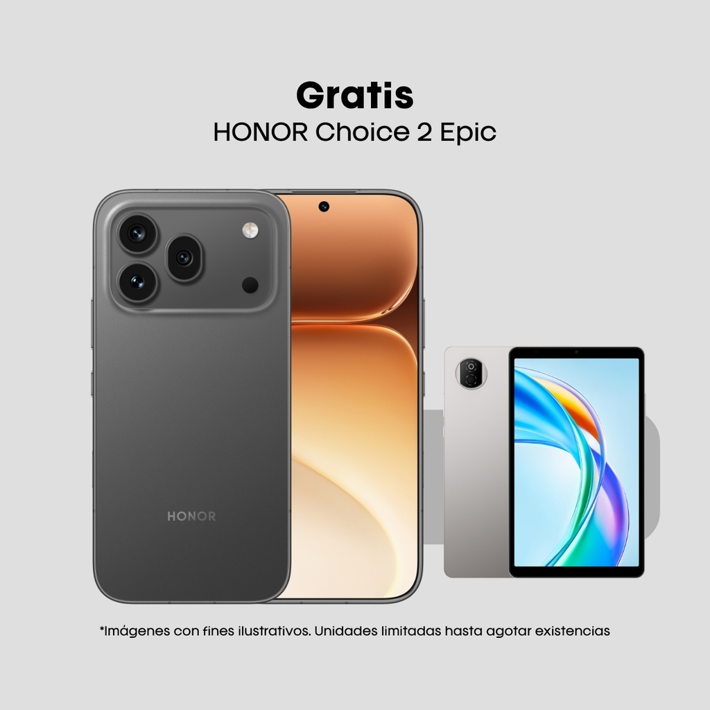 Combo Celular Honor 600 Pro 512GB + Tablet Honor Pad X7 LTE