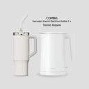 Combo Xiaomi Hervidor Kettle 2 + Taza C/Pajita