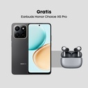 Combo Honor X7d 256GB + Earbuds Choice X5 Pro Gris